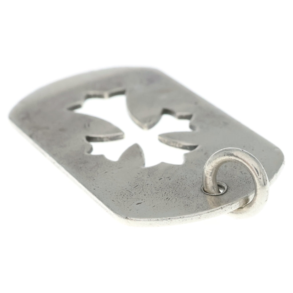 CHROME HEARTS(クロムハーツ) D TAG LRG CO CRS カットアウトクロスドッグタグ ラージ ペンダントトップ シルバー BCA239
