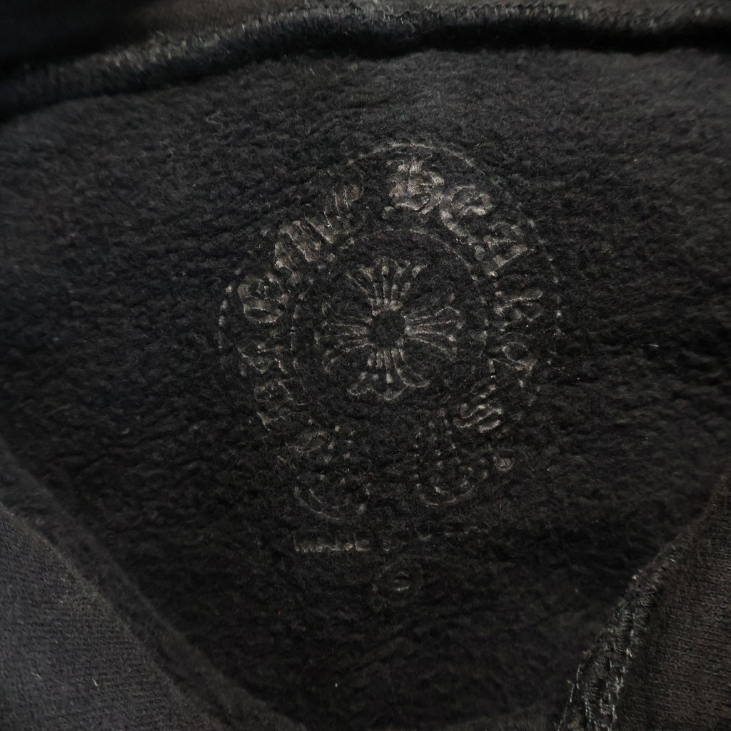 CHROME HEARTS(クロムハーツ) ×MATTY BOY CHOMPER SWTSHRT HD PLVR ×マッティボーイ チョンパー ホースシューフーディ プルオーバースウェットパーカー ブラック