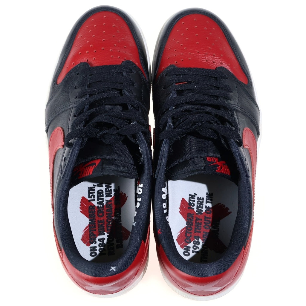 NIKE(ナイキ) AIR JORDAN 1 RETRO LOW OG BANNED IW6276-001 エアジョーダン1 レトロ ローカットスニーカー レッド/ブラック US9.5/27.5cm