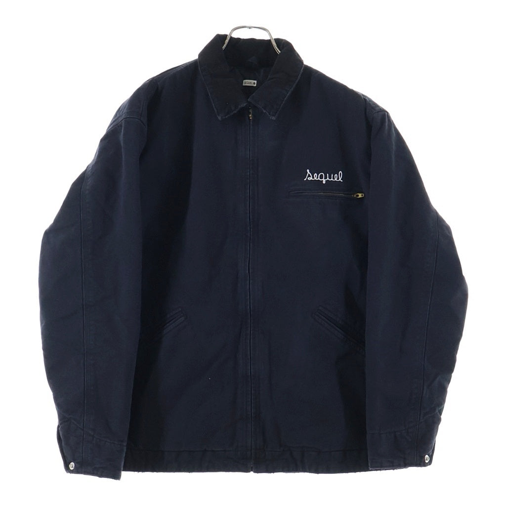 SEQUEL(シークエル) SEQUEL DUCK JACKET ダックジャケット ブラック SQ-24AW-JK-03