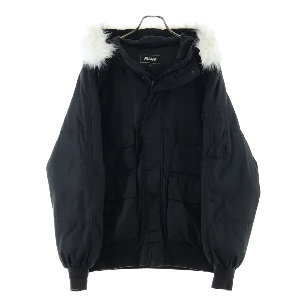 Palace Skateboards(パレススケートボーズ) 23AW P-2B CARGO PARKA JACKET マルチポケット ファー付き ジャケット ブラック
