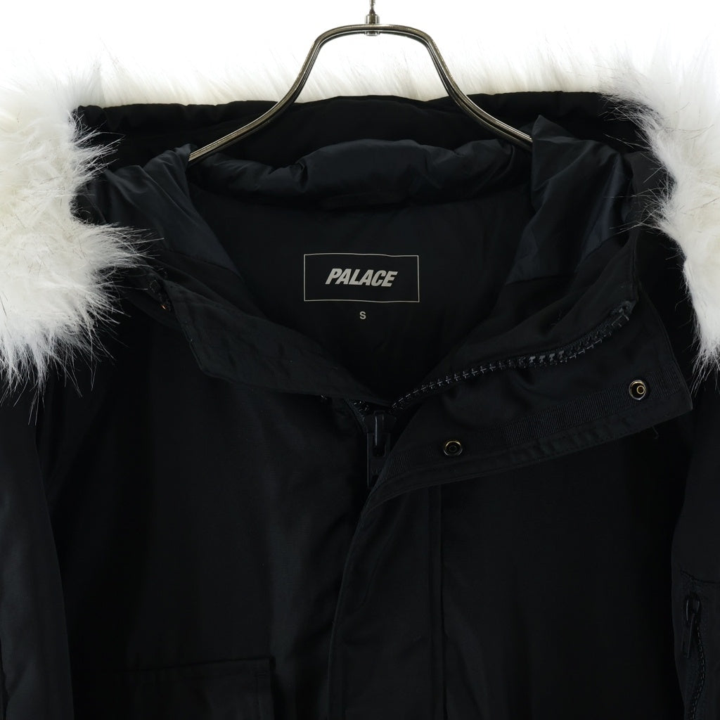 Palace Skateboards(パレススケートボーズ) 23AW P-2B CARGO PARKA JACKET マルチポケット ファー付き ジャケット ブラック