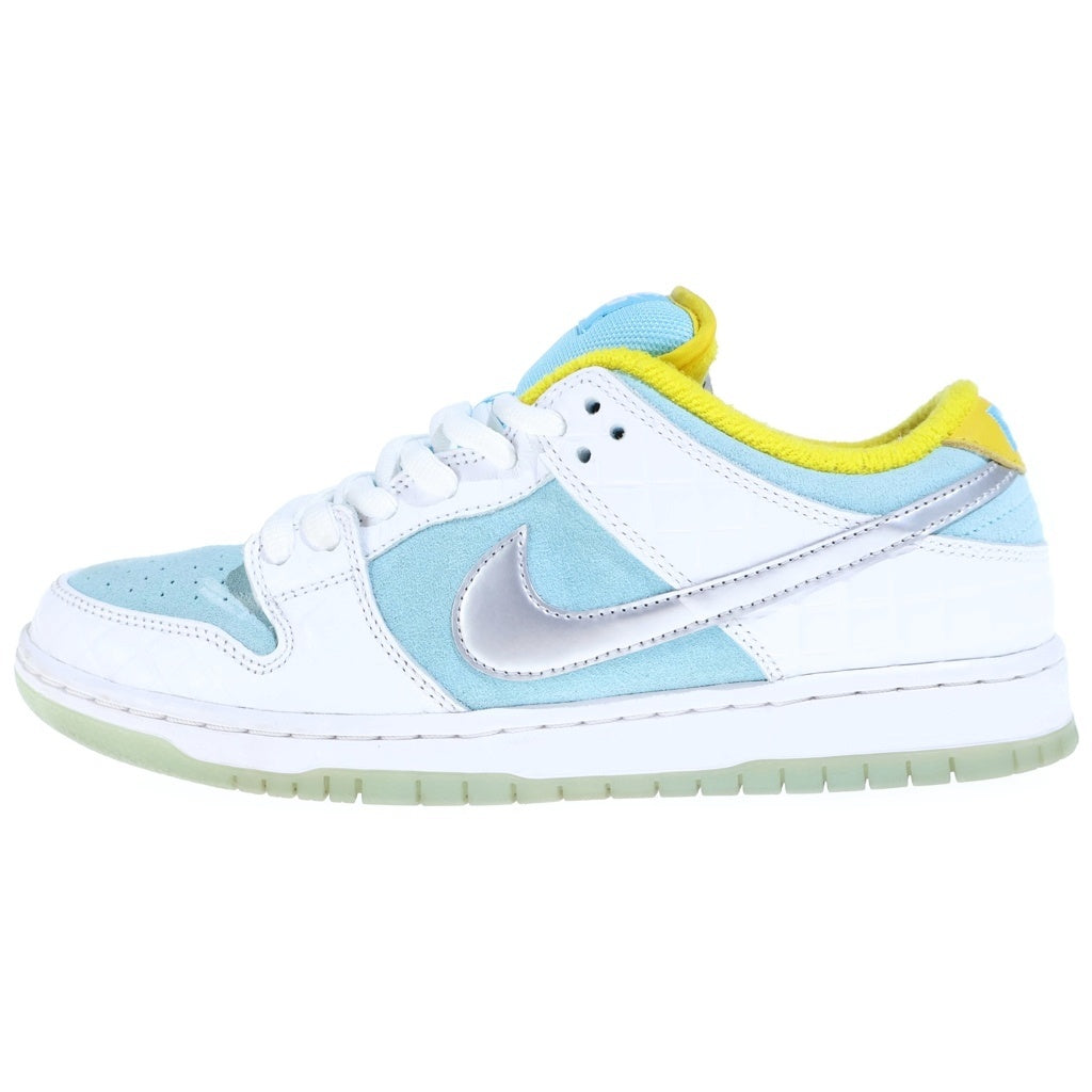 NIKE SB(ナイキエスビー) FTC DUNK LOW PRO QS Lagoon Pulse DH7687-400 ダンクロー ラグーンパルス ローカットスニーカー 銭湯 ライトブルー/ホワイト US9.5/27.5cm