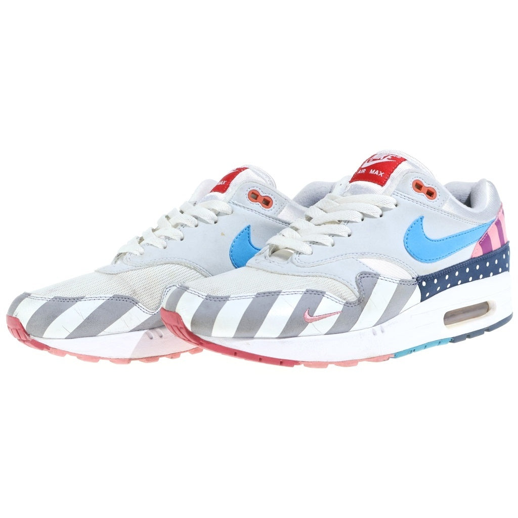 NIKE(ナイキ) ×Parra Air Max 1 パッラ エアマックス1 ローカットスニーカー グレー US10/28cm AT3057 100