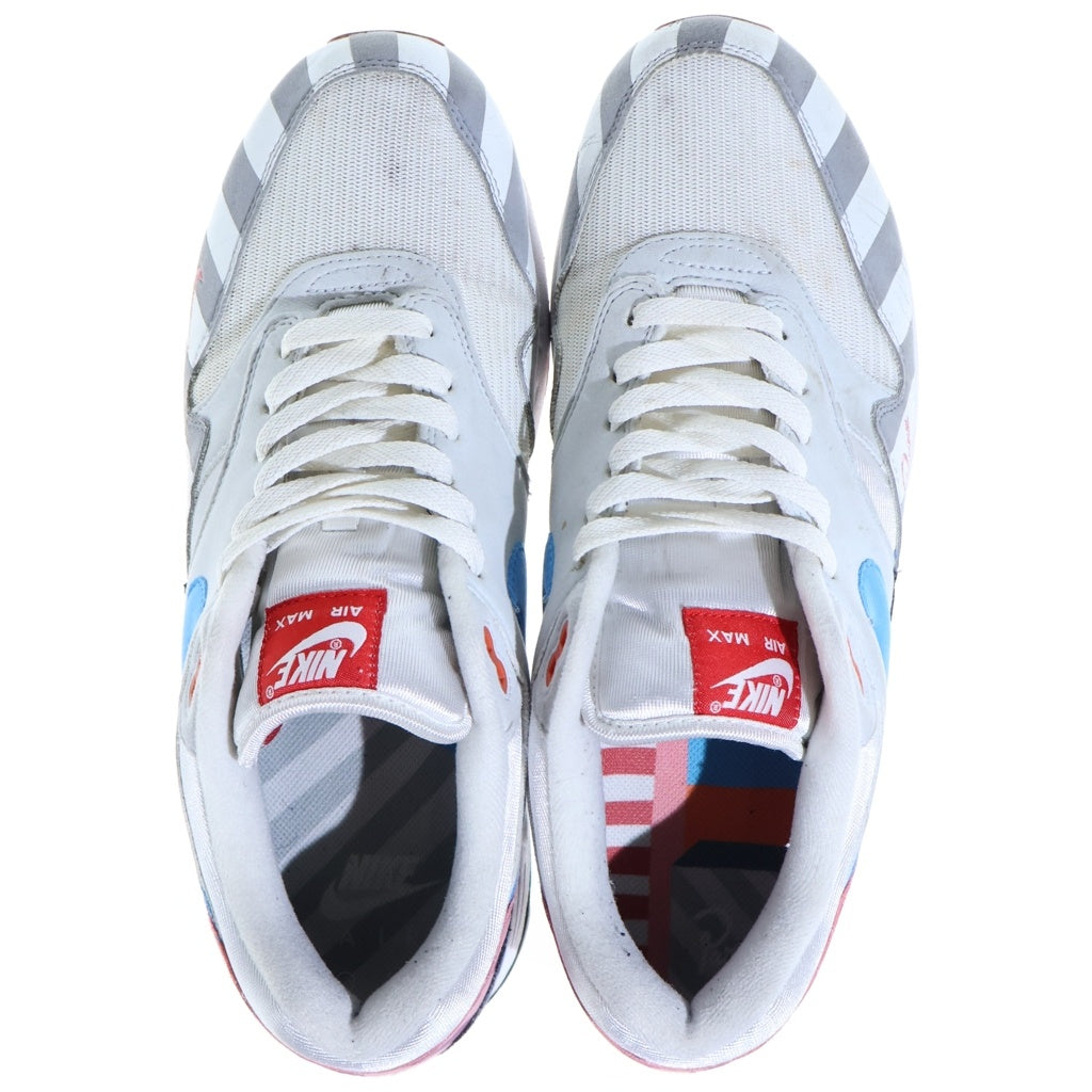 NIKE(ナイキ) ×Parra Air Max 1 パッラ エアマックス1 ローカットスニーカー グレー US10/28cm AT3057 100