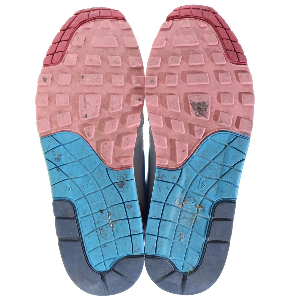 NIKE(ナイキ) ×Parra Air Max 1 パッラ エアマックス1 ローカットスニーカー グレー US10/28cm AT3057 100