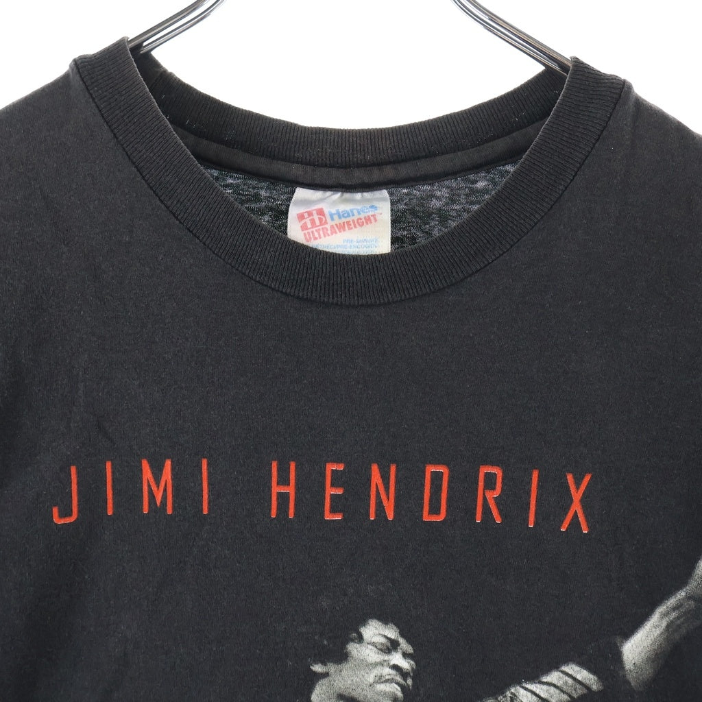 VINTAGE(ヴィンテージ) 90S JIMI HENDRIX 1967-70 ツアー プリント半袖Tシャツカットソー ブラック