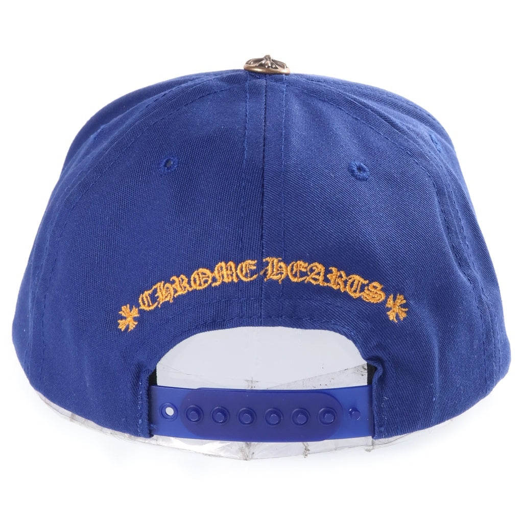 CHROME HEARTS(クロムハーツ) CH HAT CHロゴ刺繍ベースボールキャップ 帽子 ブルー