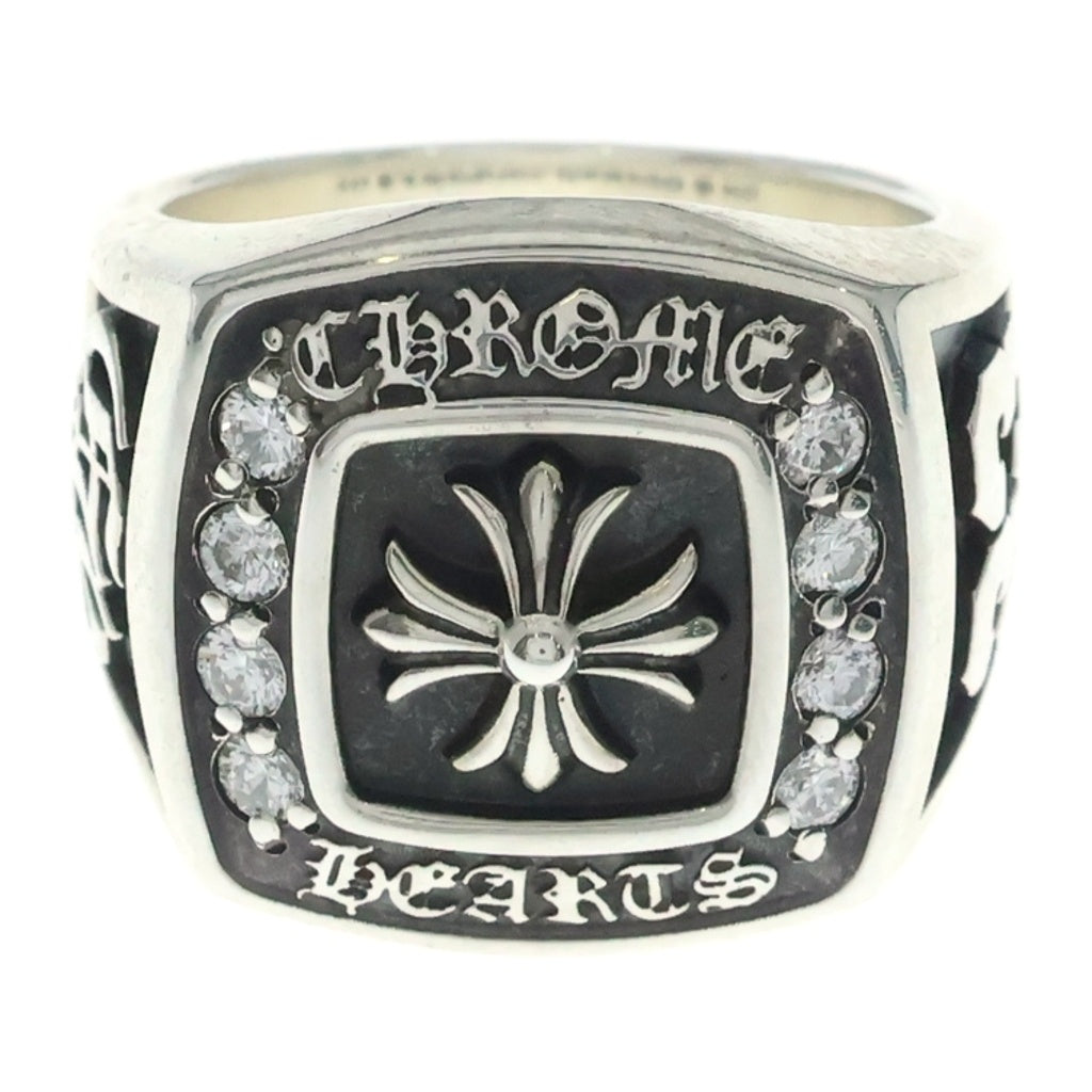 CHROME HEARTS(クロムハーツ) LRG CHAMPION P DMND ラージチャンピオン PAVEダイヤ シルバーリング