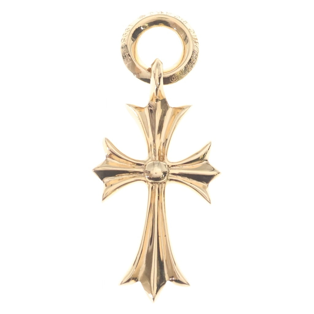 CHROME HEARTS(クロムハーツ) 22K TINY CH CROSS タイニーCHクロス ペンダントトップ ゴールド BCA051