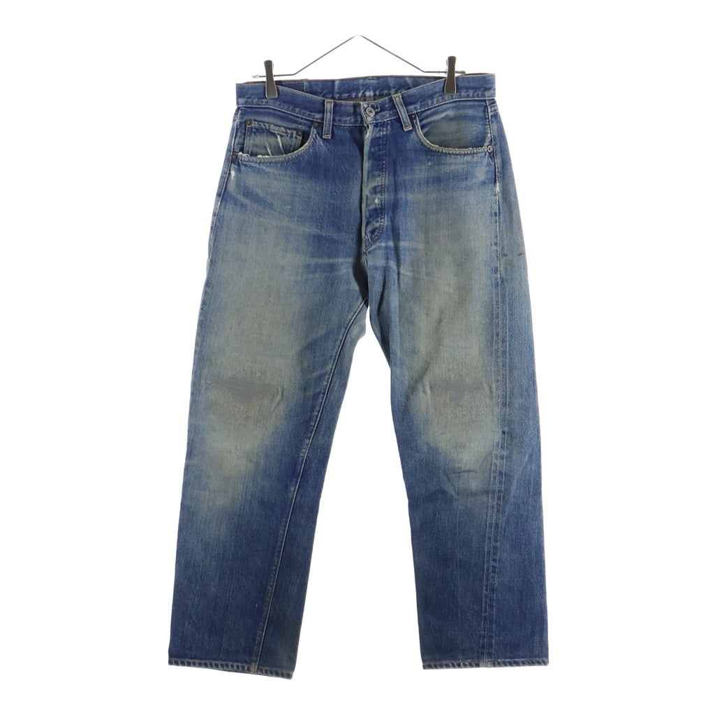 VINTAGE(ヴィンテージ) 70s VINTAGE 66前期 ボタン裏6 バックポケット裏シングル ストレートパンツ インディゴ