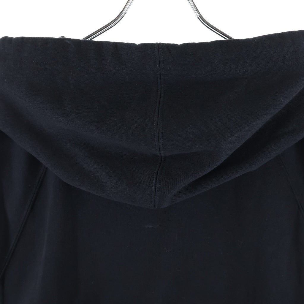 VALENTINO(ヴァレンティノ) 23SS LETTER PRINT SWEATSHIRT フロントプリント フード付き スウェット ノースリーブ ブラック XV0MF21U8F80NO