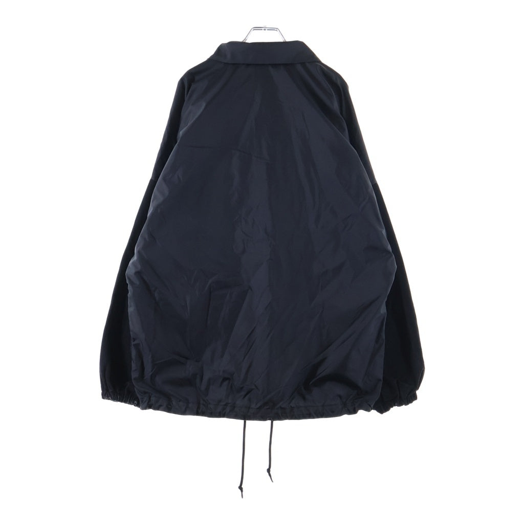 BALENCIAGA(バレンシアガ) 21SS Nylon Logo Denim Jacket ナイロンロゴデニムジャケット ブルゾン ブラック TBQ09 529213 TBQ03
