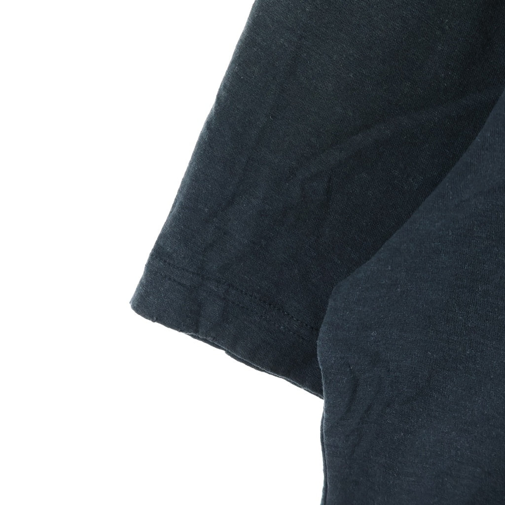 Acne Studios(アクネ ストゥディオズ) 1996 フロントロゴプリント 半袖Tシャツカットソー ブラック FN-UX-TSHI000013