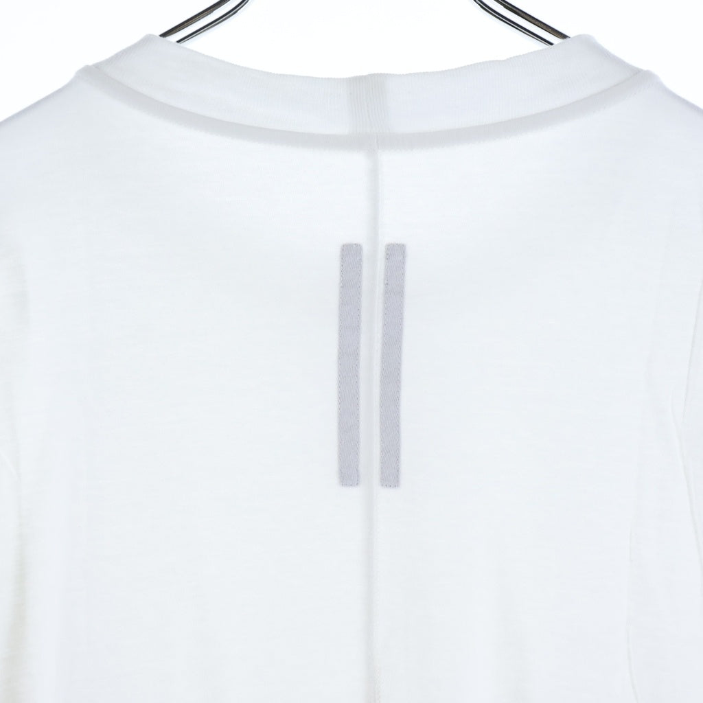 Rick Owens(リックオウエンス) 25AW TOMMY TEE トミー 半袖Tシャツカットソー ホワイト RP02E4204-JA