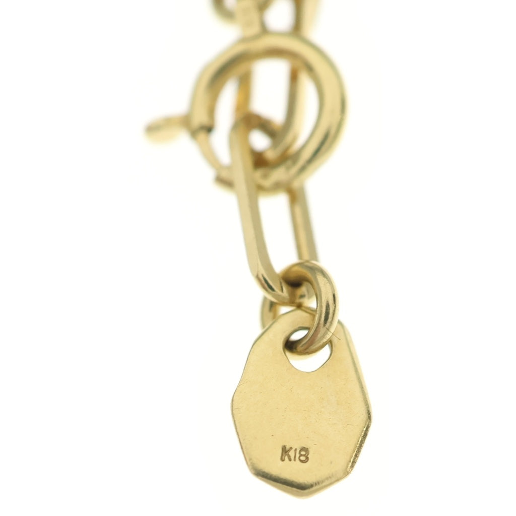 Sympathy of Soul(シンパシーオブソウル) Plain Chain Bracelet K18Yellow Gold B2302Y8 プレーンチェーンブレスレット K18 イエローゴールド レディース