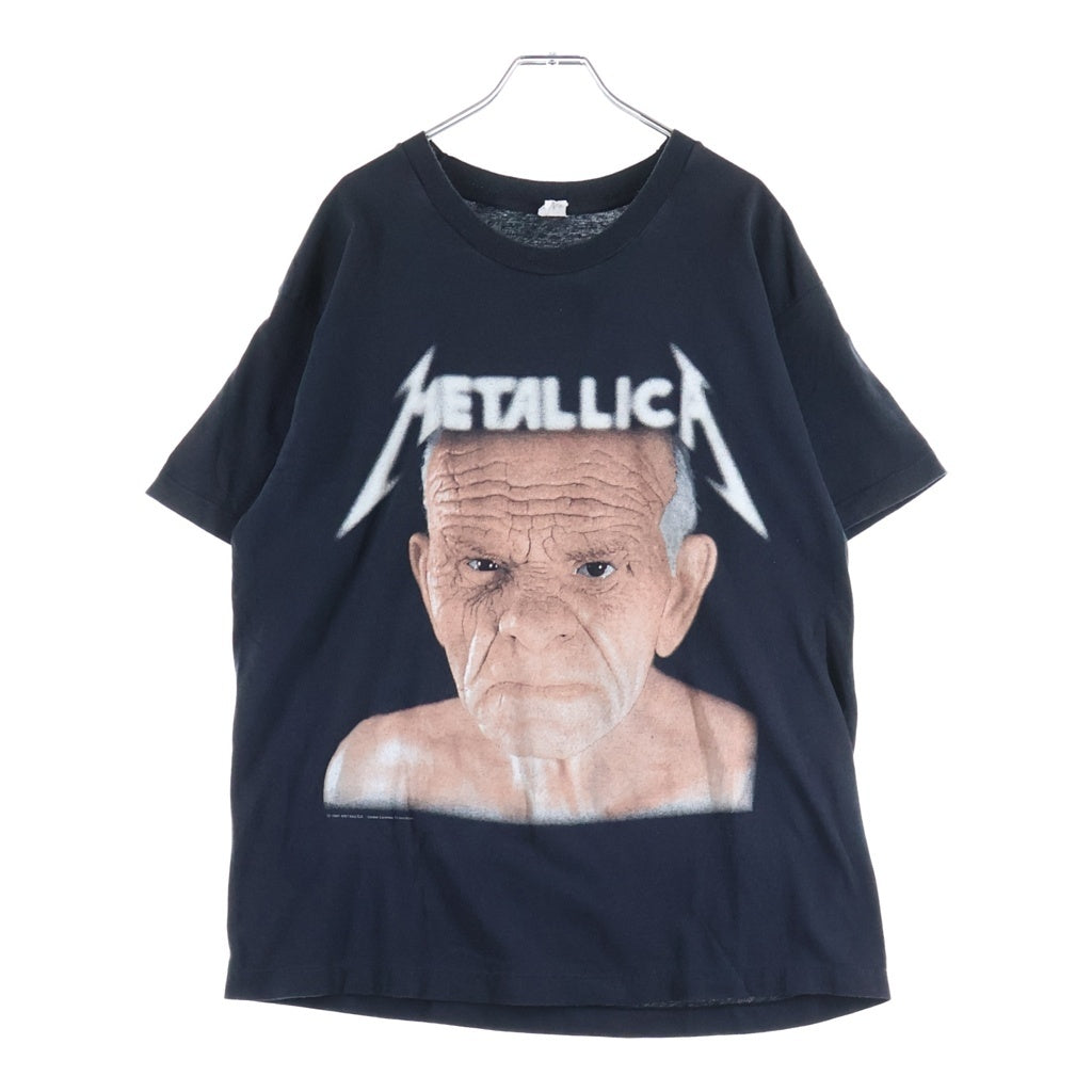 VINTAGE(ヴィンテージ) 90S METALLICA SANDMAN メタリカ両面プリント 半袖Tシャツカットソー ブラック