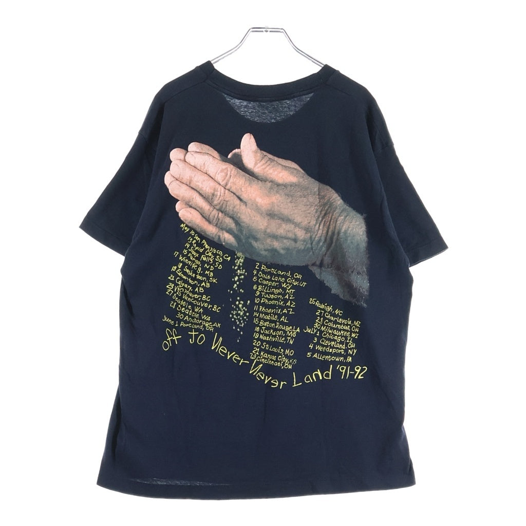 VINTAGE(ヴィンテージ) 90S METALLICA SANDMAN メタリカ両面プリント 半袖Tシャツカットソー ブラック
