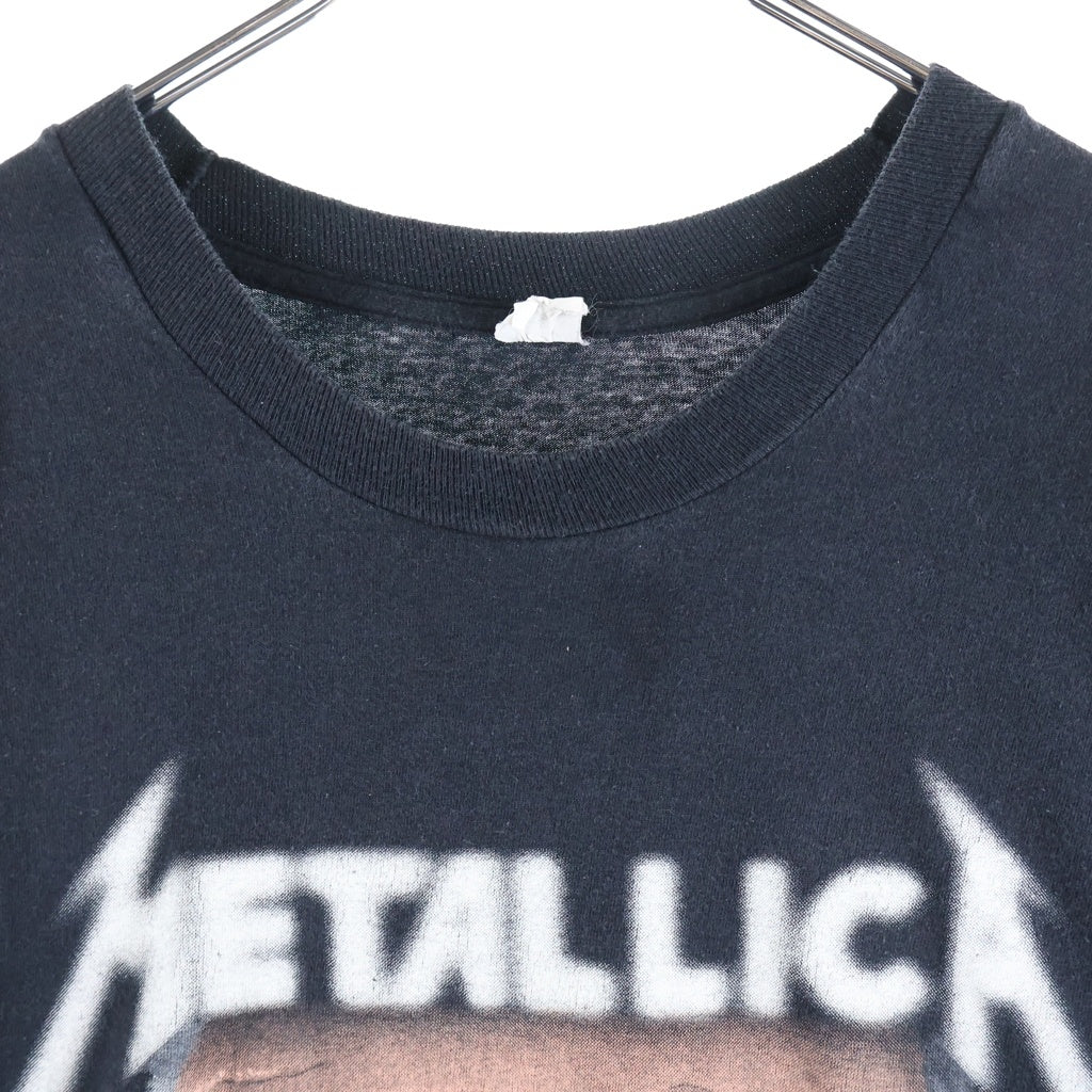 VINTAGE(ヴィンテージ) 90S METALLICA SANDMAN メタリカ両面プリント 半袖Tシャツカットソー ブラック
