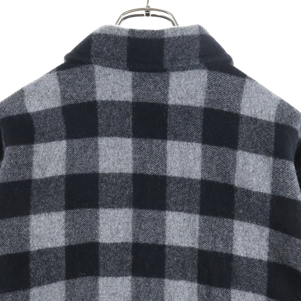 KENZO(ケンゾー) WOOL OVER SHIRT ウール オーバーサイズシャツ グレー FC65CH5099CN