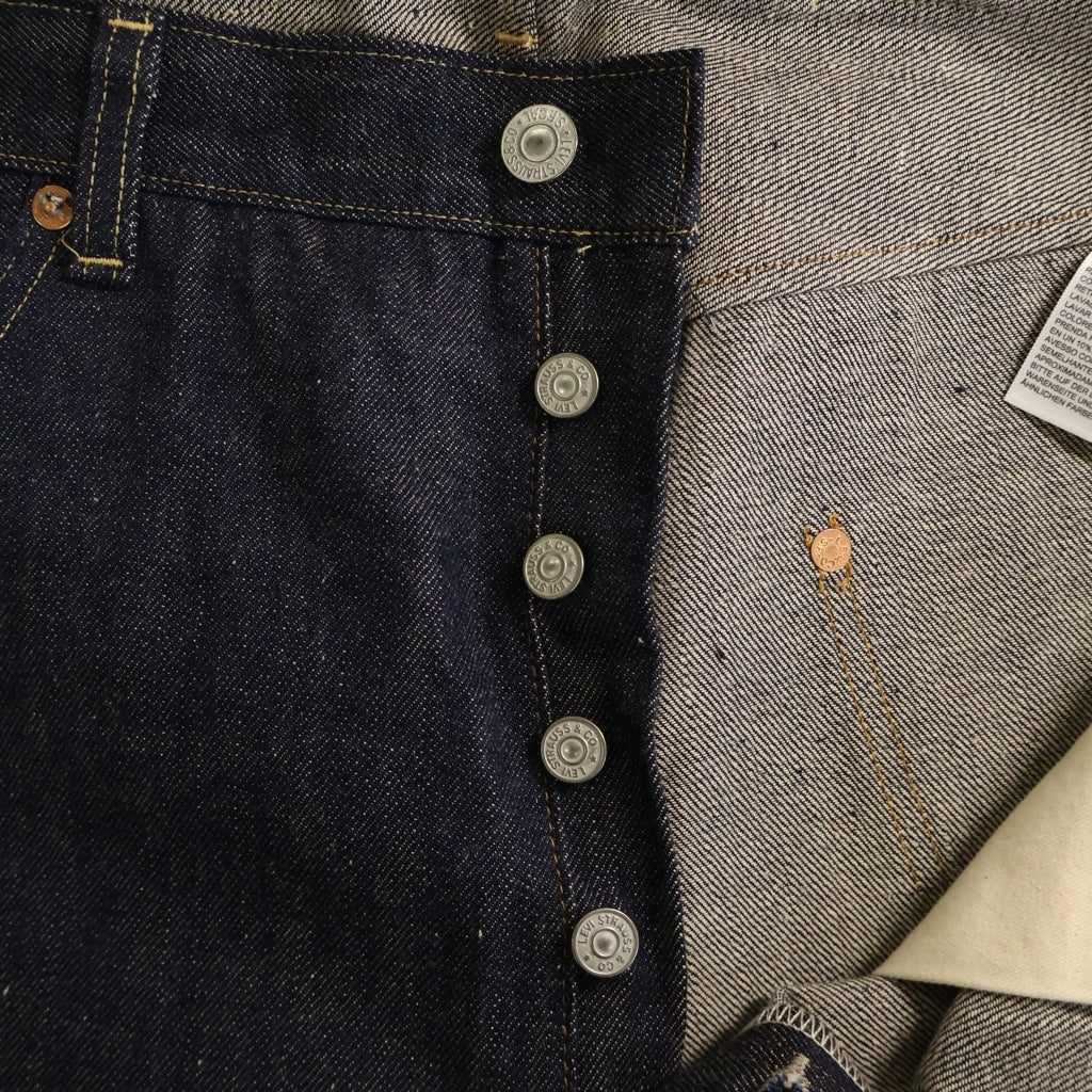 Levi's VINTAGE CLOTHING(リーバイス ビンテージ クロージング) 501XX 1922年モデル復刻 リジット ボタンフライデニムパンツ インディゴ