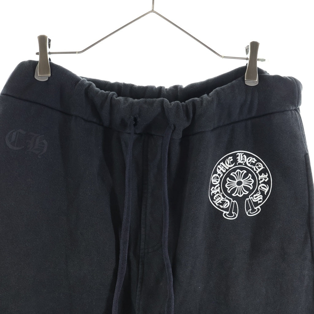CHROME HEARTS(クロムハーツ) HORSESHOE SWEAT PANTS ホースシュープリント スウェットパンツ ブラック