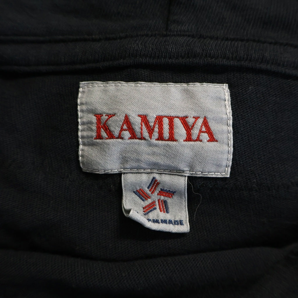 KAMIYA(カミヤ) JEALOUSY BOY DOKING HOODIE ドッキングフーディー ブラック G16HD076