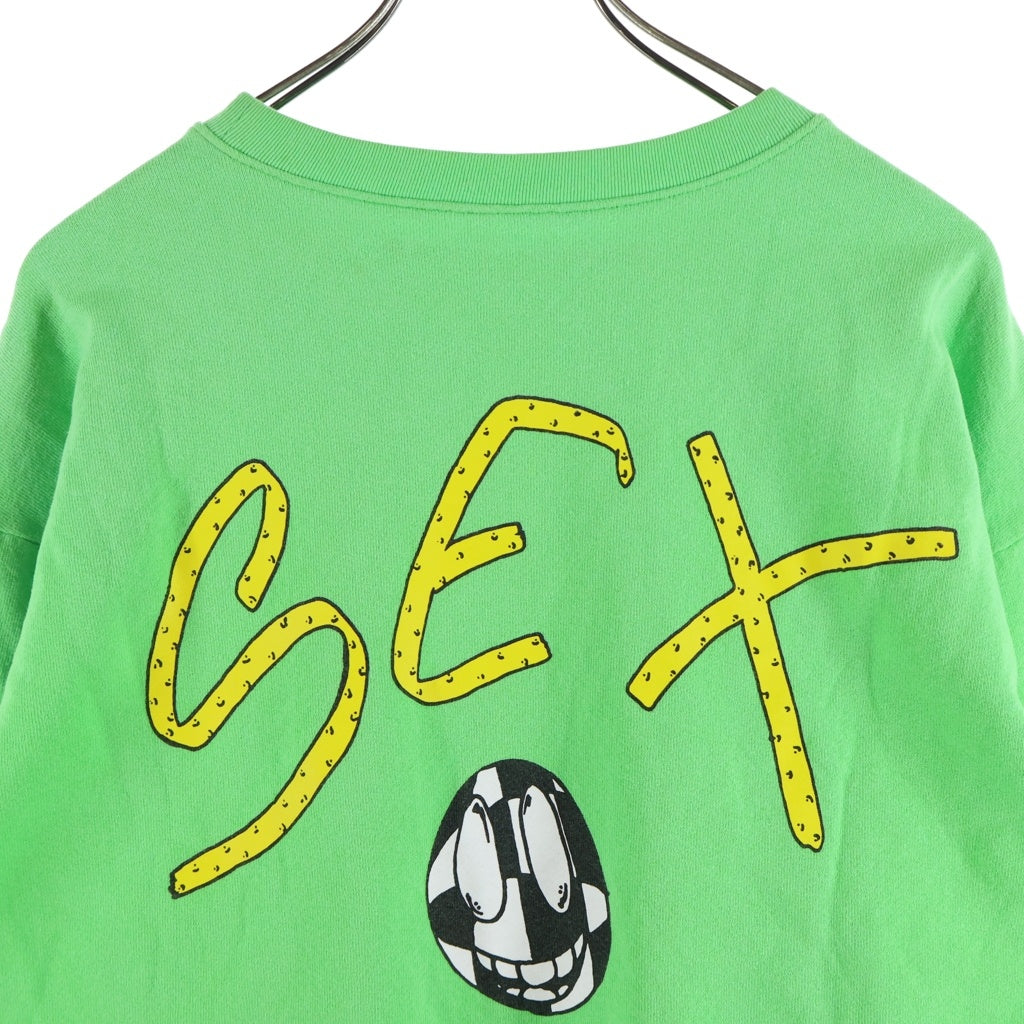 CHROME HEARTS(クロムハーツ) ×MATTY BOY SEX RECORDS CREWNECK SWEATSHIRT マッティボーイ セックス レコーズ クルーネック スウェット トレーナー グリーン