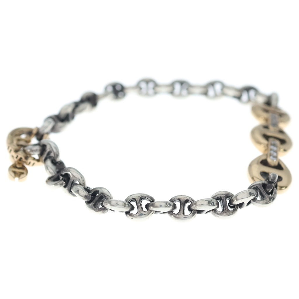 HOORSENBUHS(ホーセンブース) OPEN-LINK DIAMOND BRACELET オープンリンク ダイヤモンド ブレスレット ゴールド/シルバーSV K18YG