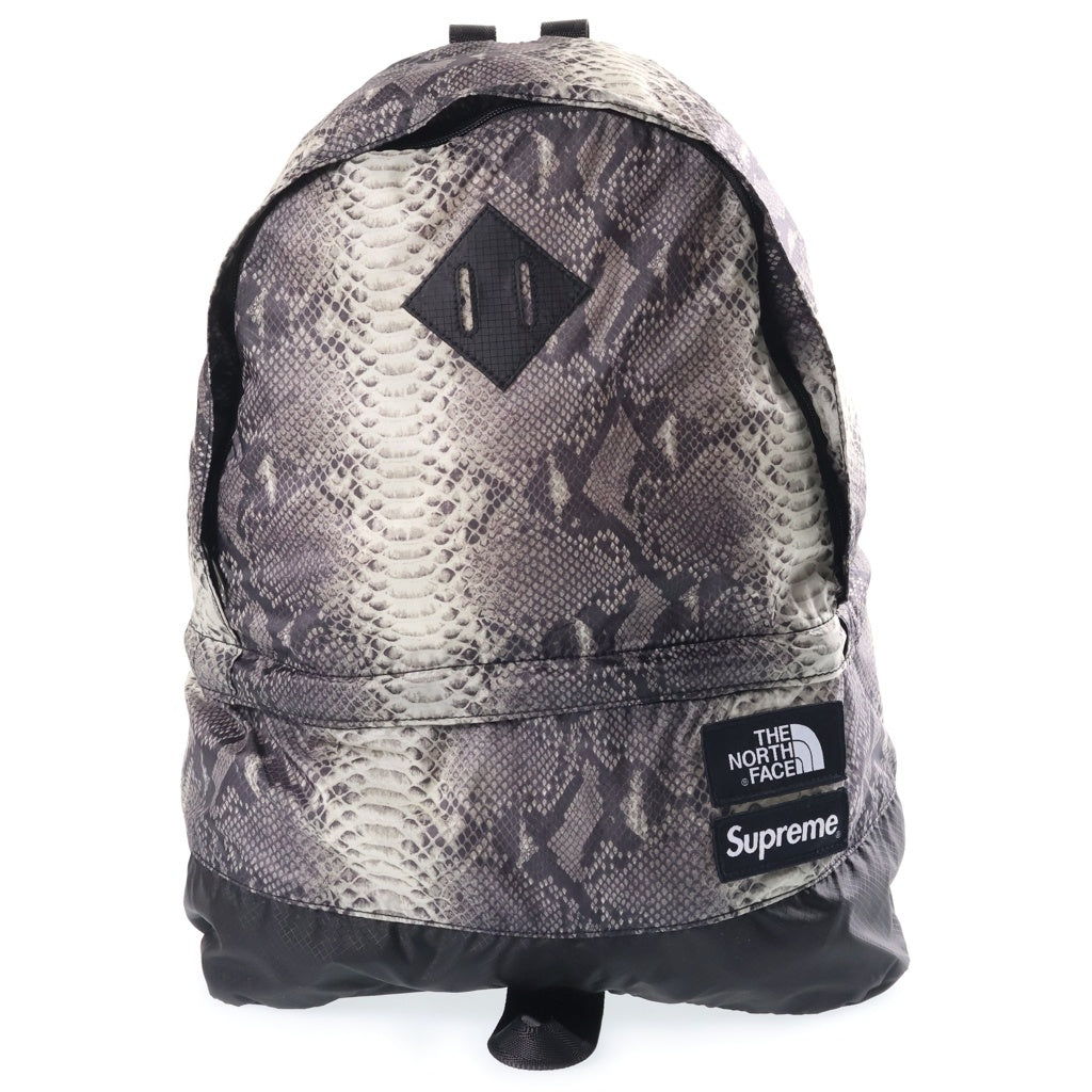 SUPREME(シュプリーム) 18SS ×THE NORTH FACE Snakeskin Lightweight Day Pack スネークスキン ライトウェイト デイパック バックパック ブラック