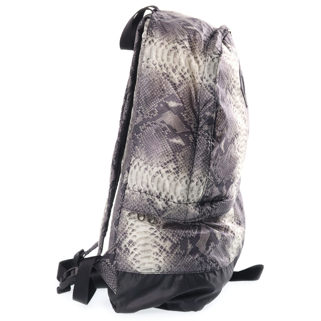 SUPREME(シュプリーム) 18SS ×THE NORTH FACE Snakeskin Lightweight Day Pack スネークスキン ライトウェイト デイパック バックパック ブラック