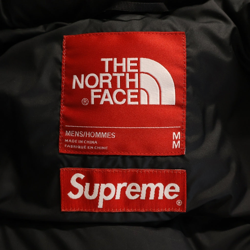 SUPREME(シュプリーム) 16AW ×THE NORTH FACE Nuptse Jacket ノースフェイス ヌプシジャケット ブラック/オレンジ ND51602I