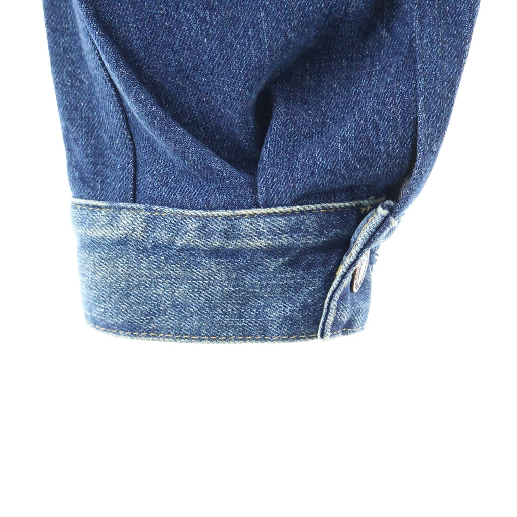 JUNYA WATANABE COMME des GARCONS(ジュンヤワタナベ コムデギャルソン) 綿デニム製品加工カスタマイズ デニムジャケット ブルー WO-J207