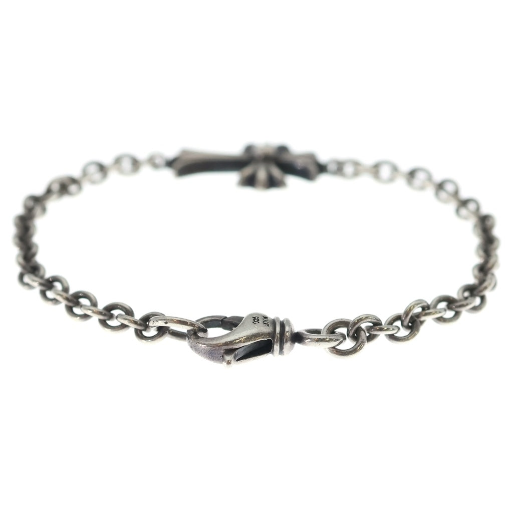 CHROME HEARTS(クロムハーツ) CHN TNY CH CRS タイニーCHクロスチェーン シルバーブレスレット