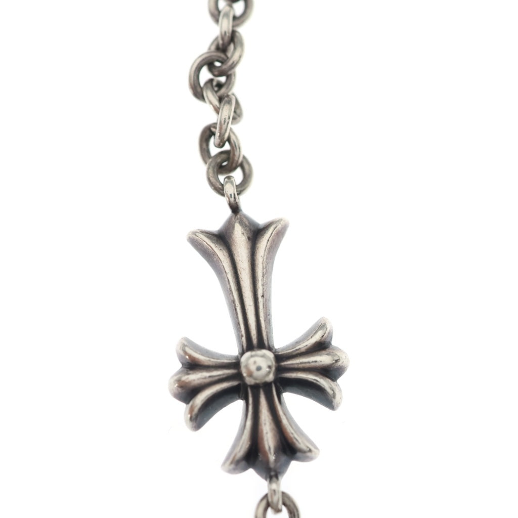 CHROME HEARTS(クロムハーツ) CHN TNY CH CRS タイニーCHクロスチェーン シルバーブレスレット