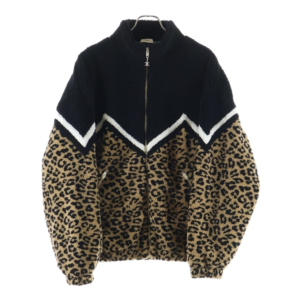 CELINE(セリーヌ) 22SS ジャカード&ボアフリース フリースブルゾン ブラウン 2Y579698M