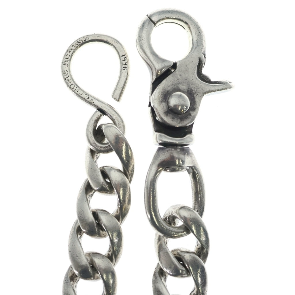 CHROME HEARTS(クロムハーツ) CLASSIC SHORT-S/ 1クリップショートクラシック ウォレットチェーン シルバー