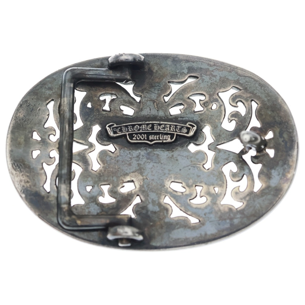 CHROME HEARTS(クロムハーツ) OVAL STAR STRAP1.5クラシックオーバルスターバックル シルバー BCA360