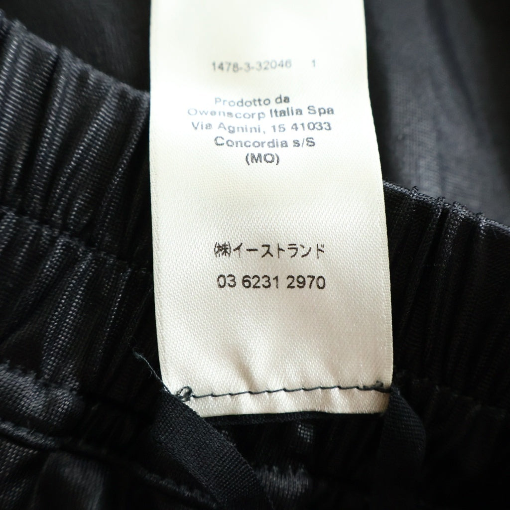 DRKSHDW(ダークシャドウ) 26SS WIDE PUSHER PANTS サイドスナップボタン ワイド プッシャー パンツ ブラック DU01F4393-JL