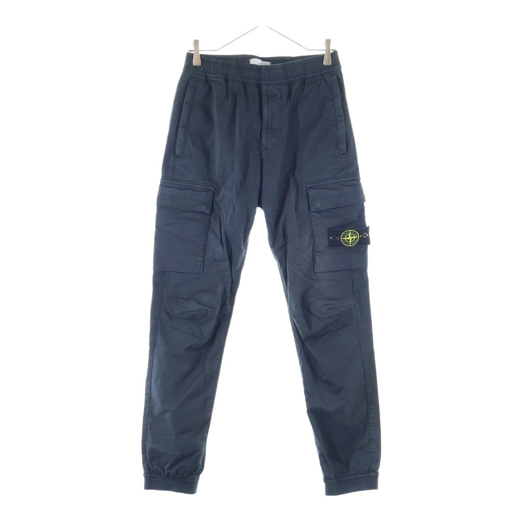 STONE ISLAND(ストーンアイランド) コットン カーゴパンツ ブラック 771531314