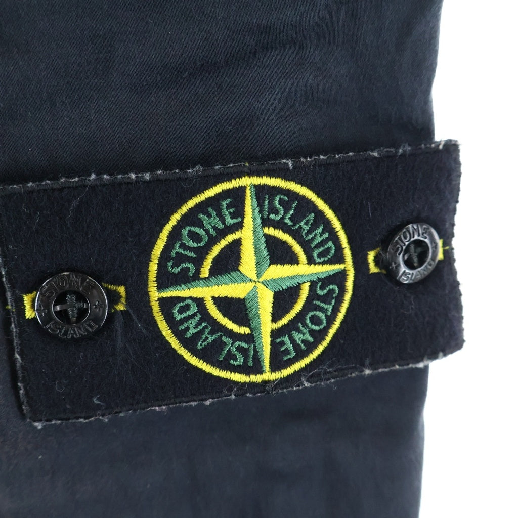 STONE ISLAND(ストーンアイランド) コットン カーゴパンツ ブラック 771531314