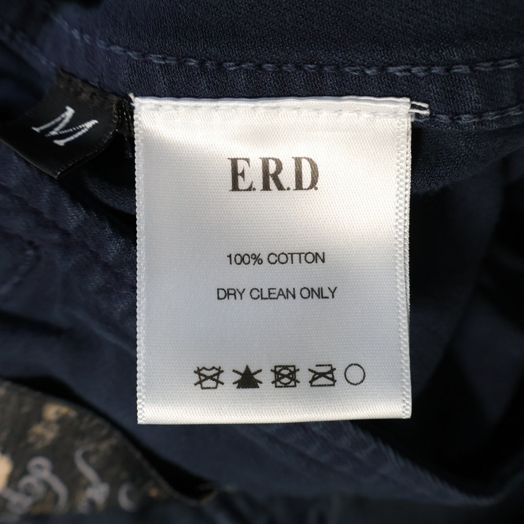 ENFANTS RICHES DEPRIMES(アンファンリッシュデプリメ) 26SS MECHANICS JACKET メカニクスジャケット ダメージ加工ジップアップブルゾン ネイビー