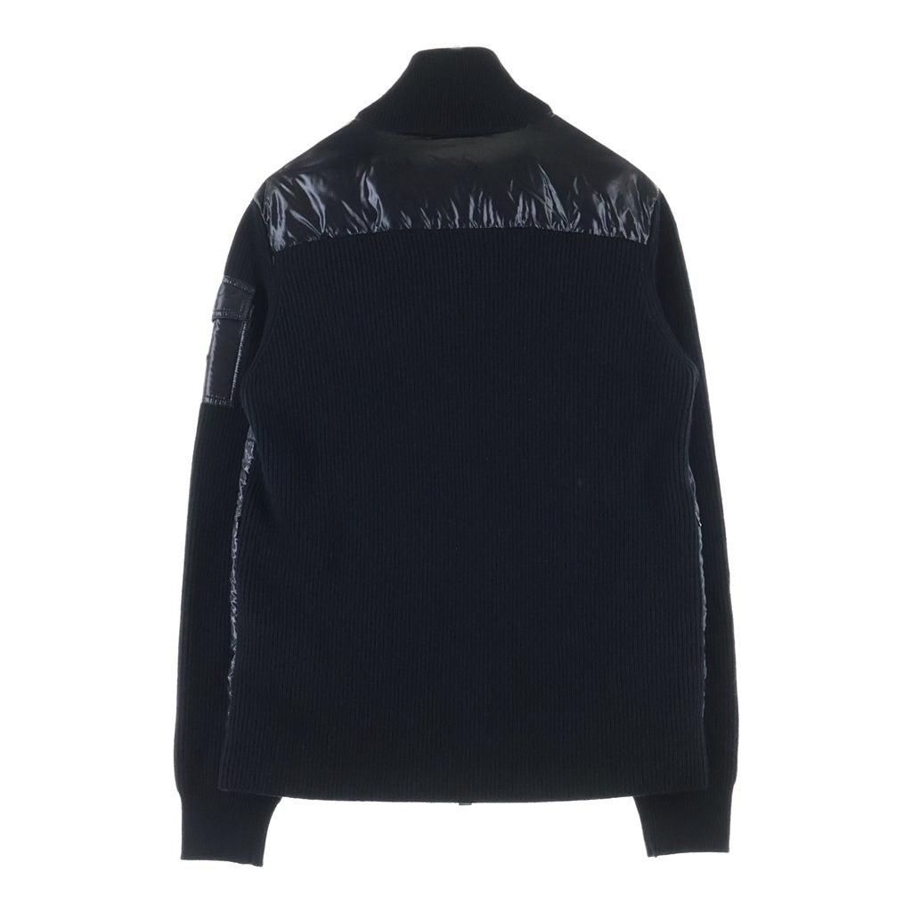 MONCLER(モンクレール) 22AW CARDIGAN TRICOT トリコット ニット切替ダウンカーディガン ブラック H20939B00026 M1131