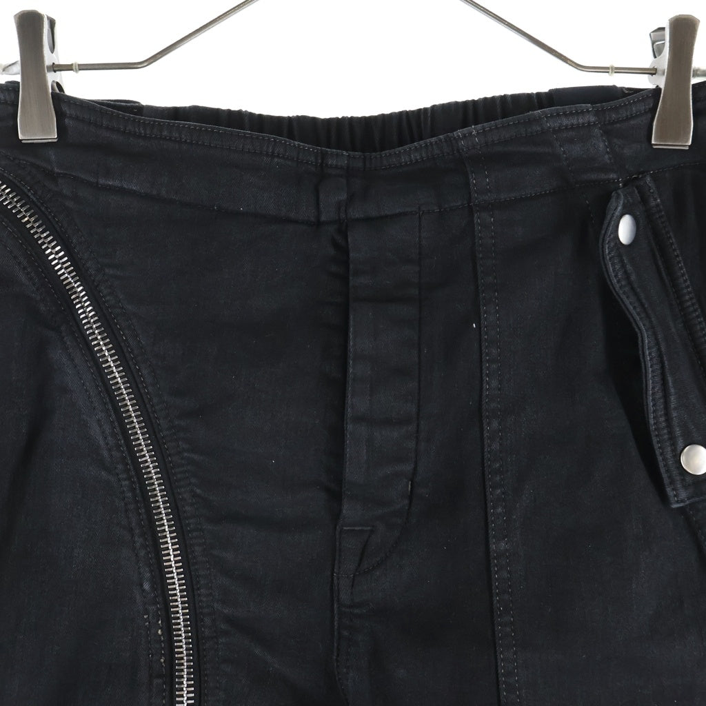 DRKSHDW(ダークシャドウ) 21SS AIRCUT JOGGERS エアーカットデニムジョガーパンツ ブラック DU01C6361-SBB