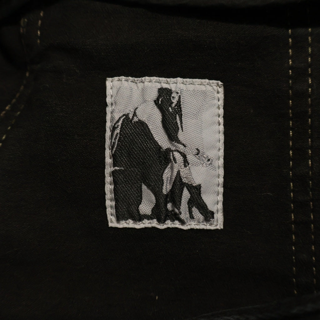 DRKSHDW(ダークシャドウ) 21SS AIRCUT JOGGERS エアーカットデニムジョガーパンツ ブラック DU01C6361-SBB