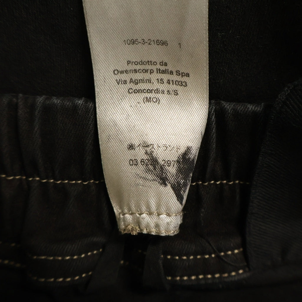 DRKSHDW(ダークシャドウ) 21SS AIRCUT JOGGERS エアーカットデニムジョガーパンツ ブラック DU01C6361-SBB