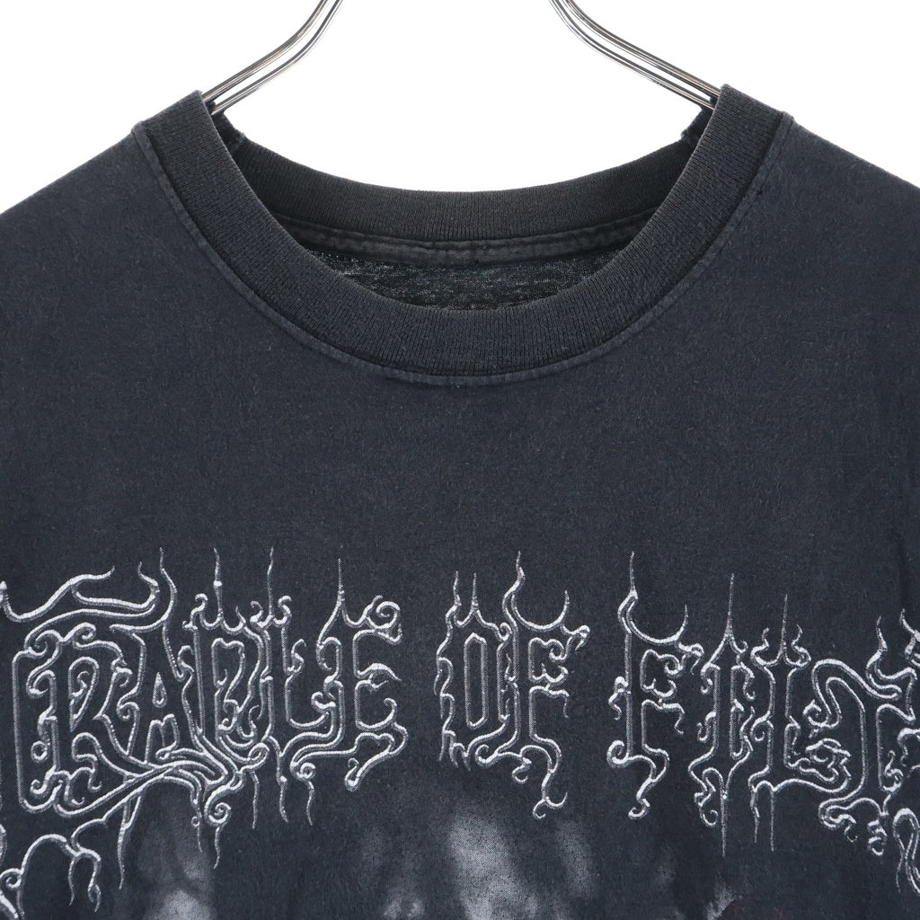 VINTAGE(ヴィンテージ) 00s Cradle Of Filth Cruelty And The Beast BOOTLEG クレイドル ブートレグ 両面プリント 半袖Tシャツ カットソー ブラック