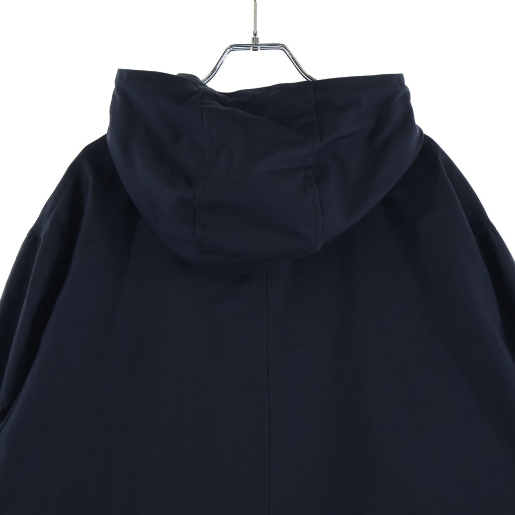 DIOR(ディオール) 20SS テクニカルコットン フーディナイロンロングジャケット ネイビー 013C311A4733