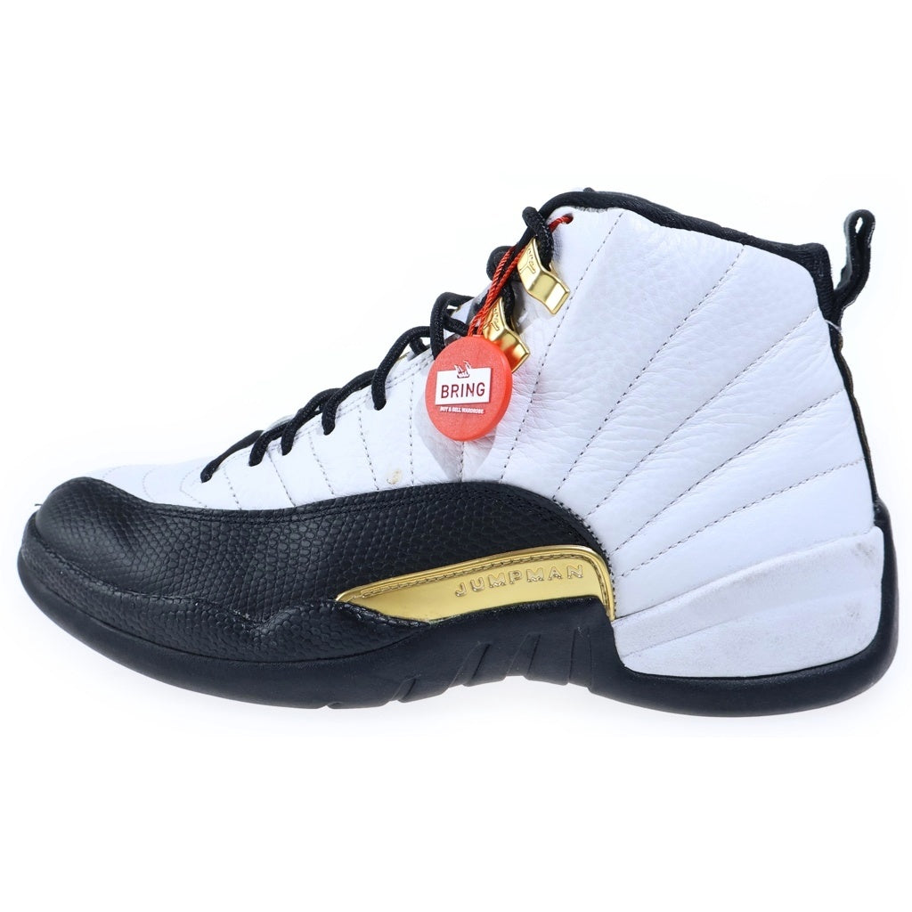 NIKE(ナイキ) AIR JORDAN 12 ROYALTY エアジョーダン12 ロイヤリティ ハイカットスニーカー US9/27cm ホワイト/ブラック CT8013-170