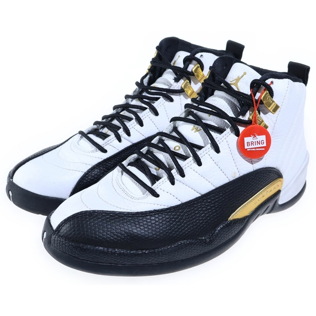 NIKE(ナイキ) AIR JORDAN 12 ROYALTY エアジョーダン12 ロイヤリティ ハイカットスニーカー US9/27cm ホワイト/ブラック CT8013-170